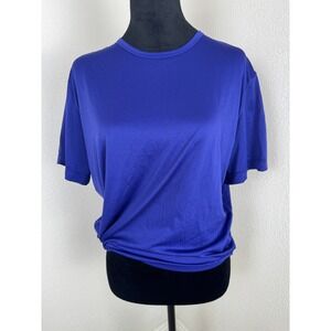 Vintage Patagonia Capilene Polyester T Shirt Blue M Made in USA